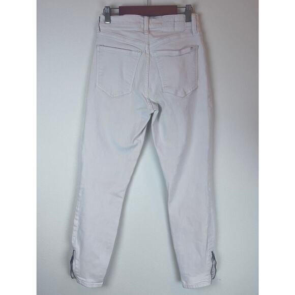 LUCKY BRAND Beige Women's Jeans Stretchy Skinny Ankle Zip Size 4/27 - Picture 2 of 6